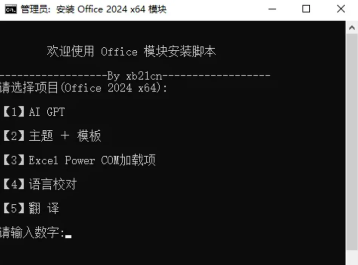 Office 2016-2024四合一 免安装绿色特别版安装功能模块